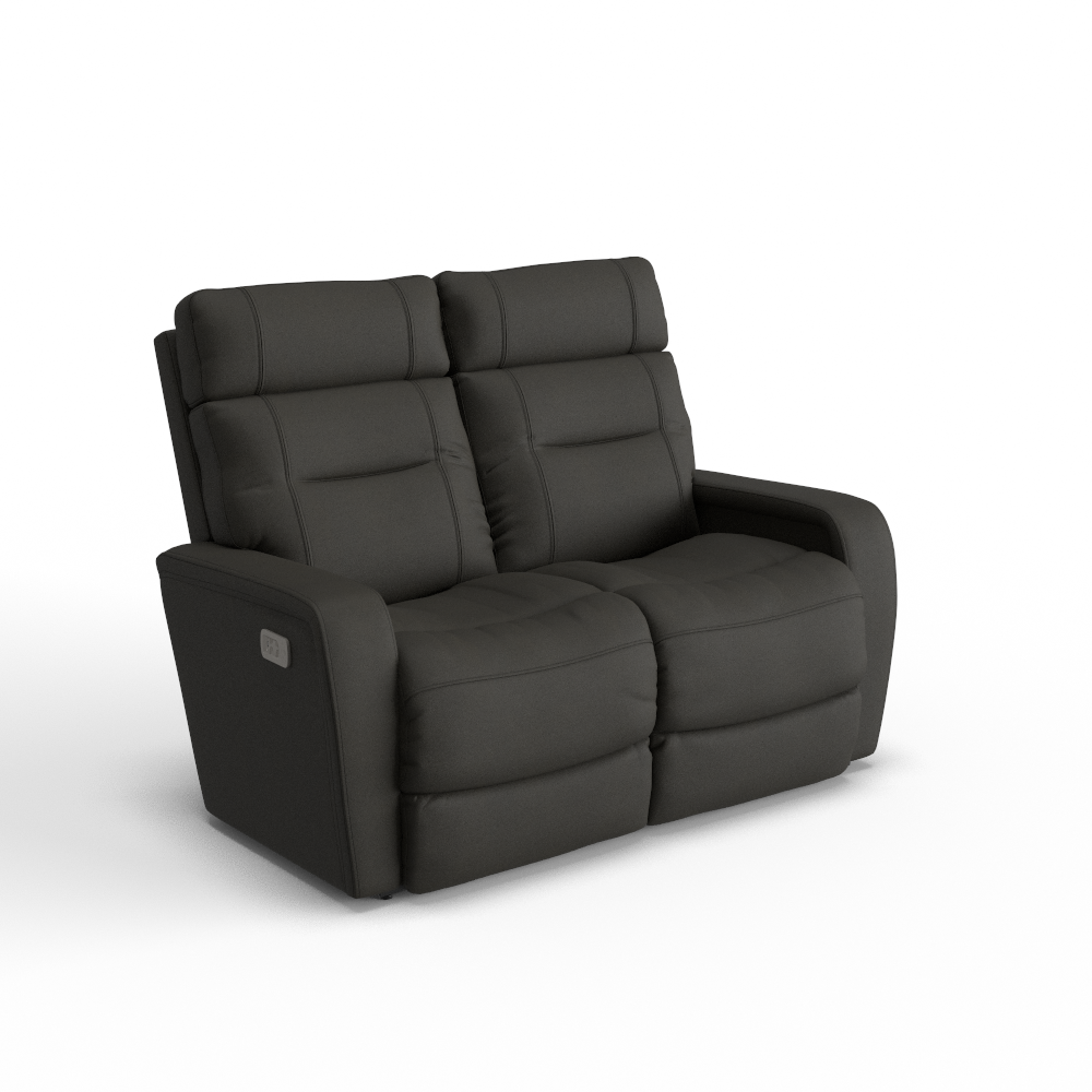 Baron Power Wall Reclining Loveseat w/ Headrest & Lumbar, In Stock